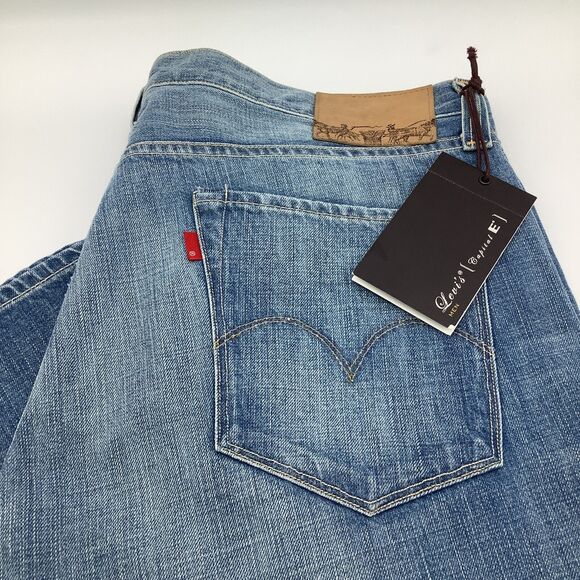 Levis Capital E Mens Hesher Boot Denim Jeans Size 38 x 34.5‎ NWT - Picture 1 of 13